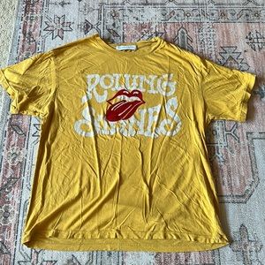 DAYDREAMER ROLLING STONES - YELLOW -SIZE SMALL